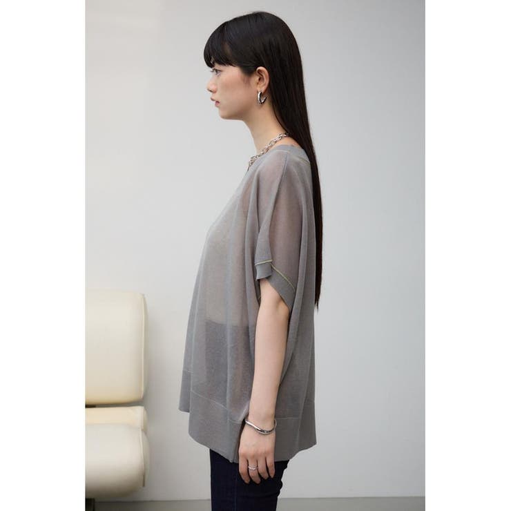 シアーワイドルーズニット | AZUL BY MOUSSY | 詳細画像35 