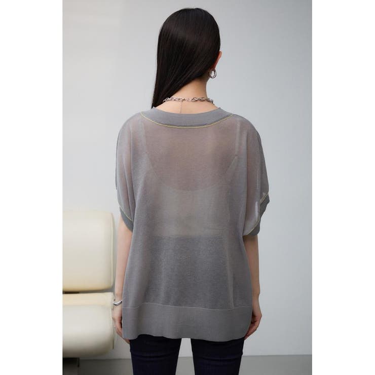 シアーワイドルーズニット | AZUL BY MOUSSY | 詳細画像36 