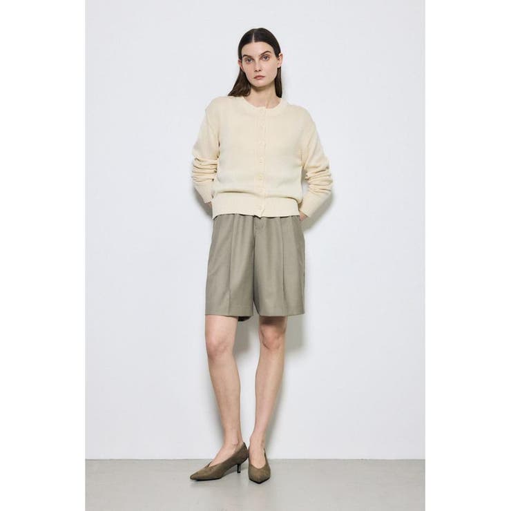 リネンタッチクルーネックニットカーディガン | AZUL BY MOUSSY | 詳細画像7 