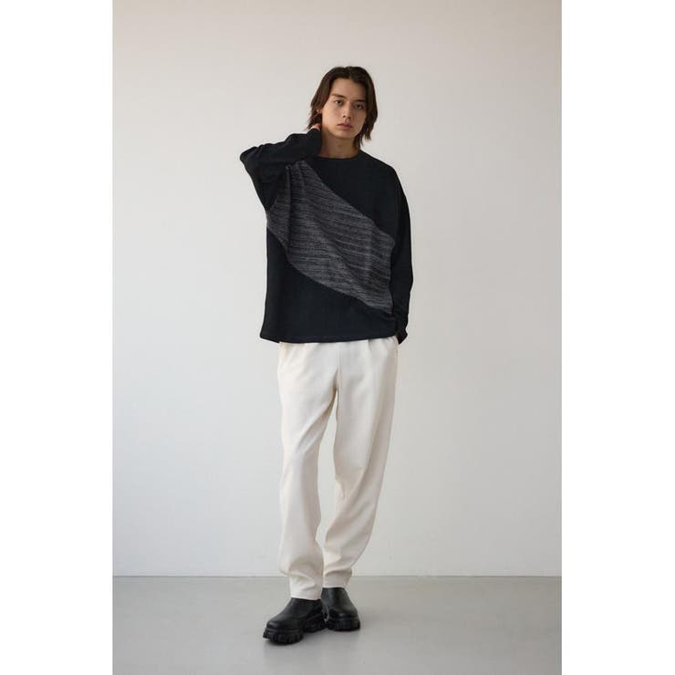 ヘビーワッフルバイカラートップス | AZUL BY MOUSSY | 詳細画像16 