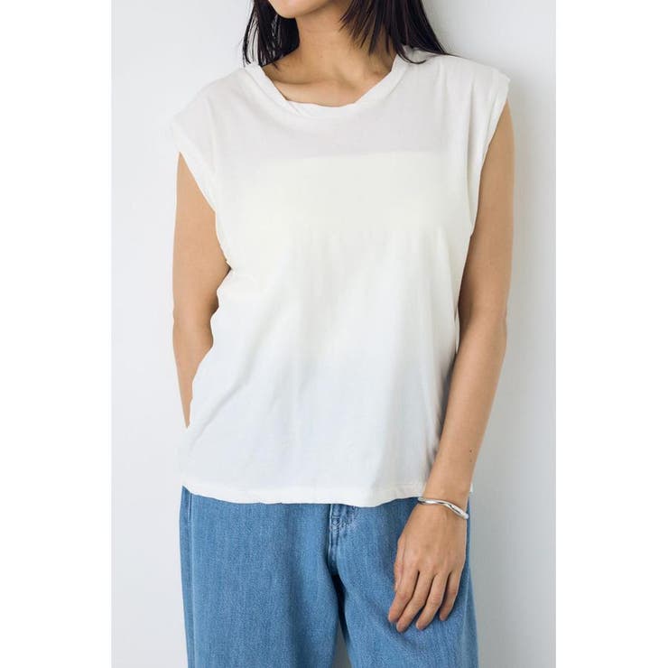 ドライタッチツイストネックタンクトップ | AZUL BY MOUSSY | 詳細画像3 