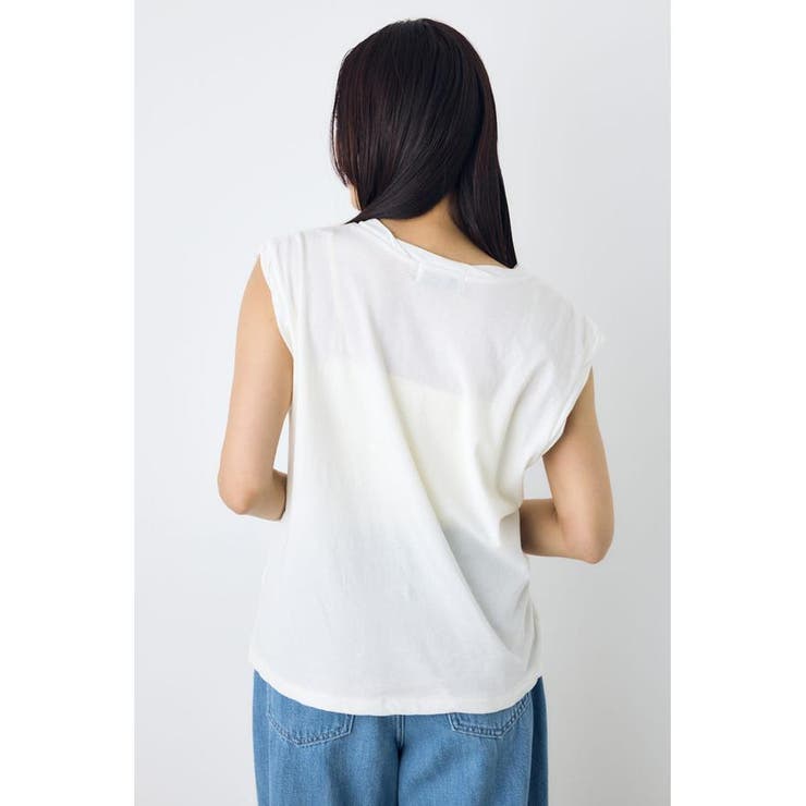 ドライタッチツイストネックタンクトップ | AZUL BY MOUSSY | 詳細画像5 