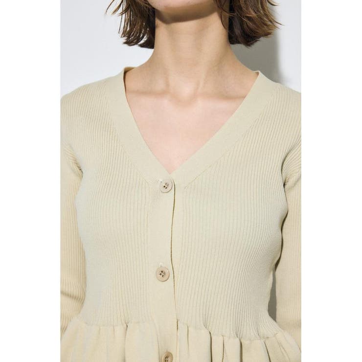 ペプラムカーディガン | AZUL BY MOUSSY | 詳細画像5 