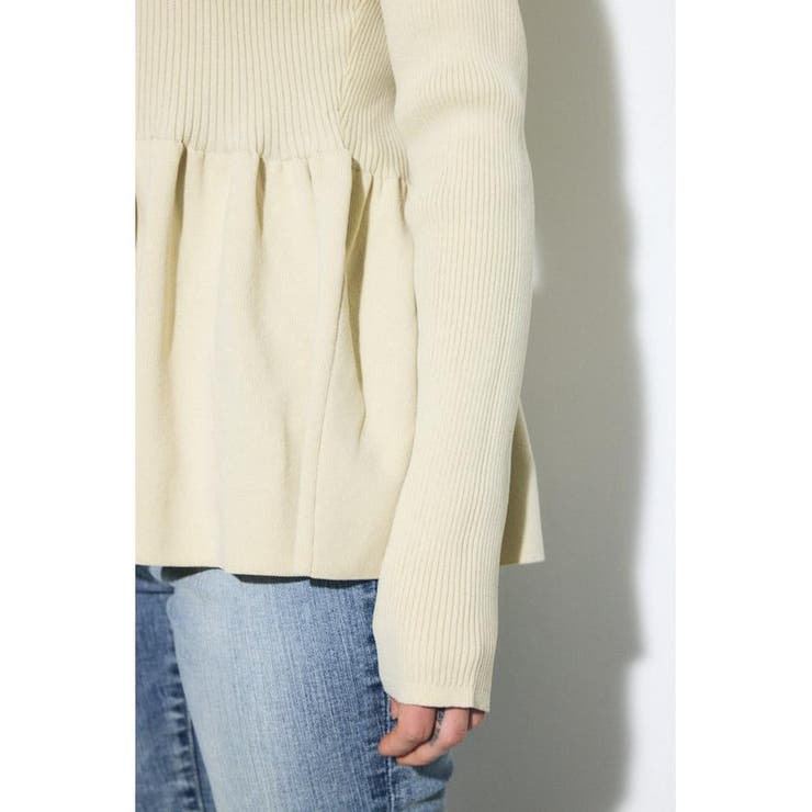 ペプラムカーディガン | AZUL BY MOUSSY | 詳細画像7 