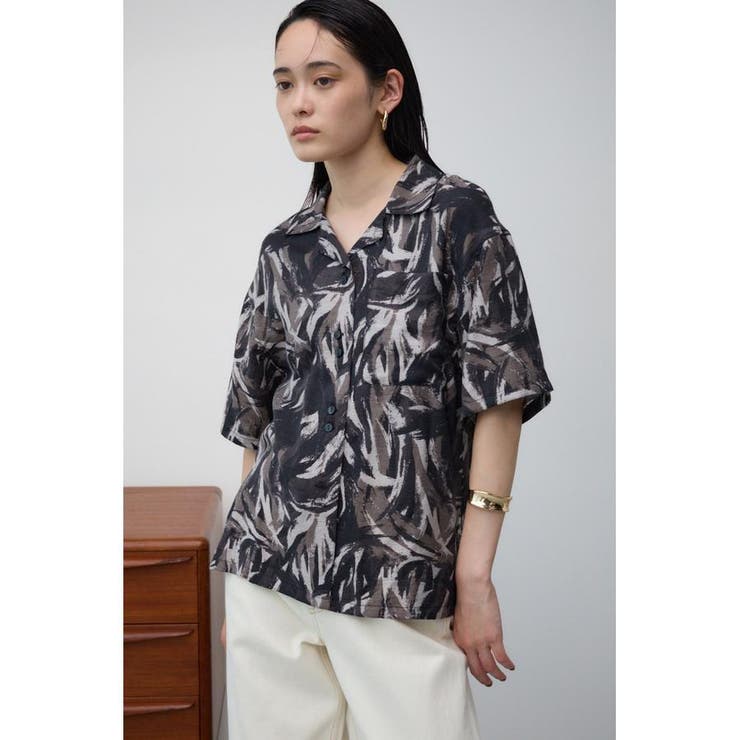 キカガクガラカイキンシャツ | AZUL BY MOUSSY | 詳細画像2 