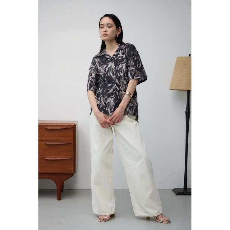 キカガクガラカイキンシャツ | AZUL BY MOUSSY | 詳細画像3 