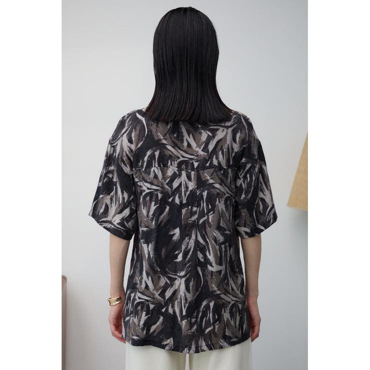 キカガクガラカイキンシャツ | AZUL BY MOUSSY | 詳細画像6 