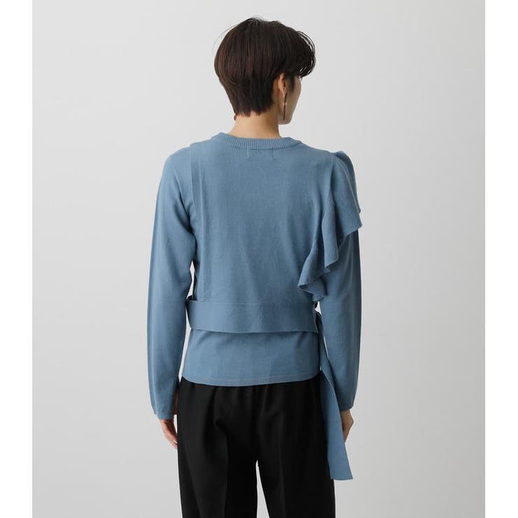 2WAY SHORTVEST LAYERED KNIT[品番：AZLW0019587]｜AZUL BY MOUSSY