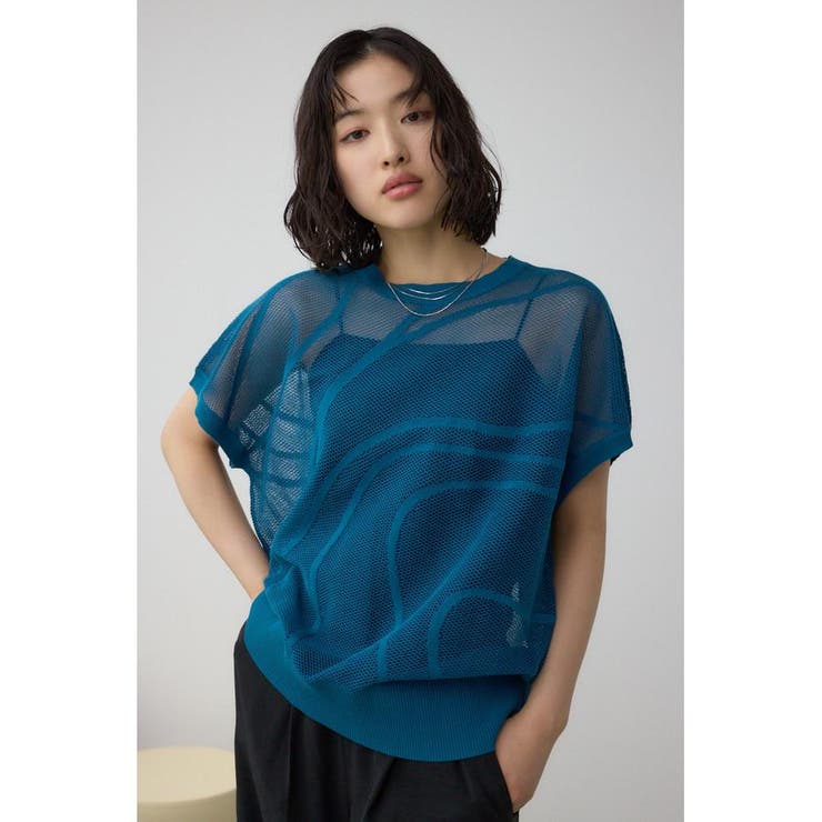スカシガラドルマンニット | AZUL BY MOUSSY | 詳細画像21 
