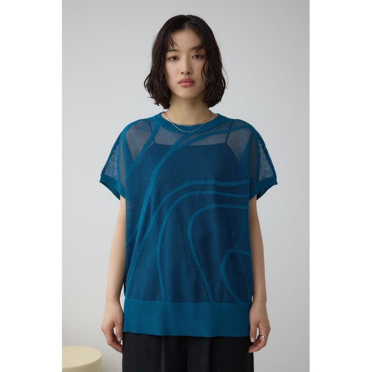 スカシガラドルマンニット | AZUL BY MOUSSY | 詳細画像23 