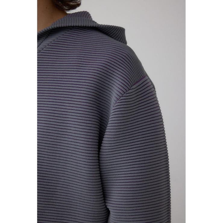 ミックスカラーリップル編みニットパーカー | AZUL BY MOUSSY | 詳細画像38 