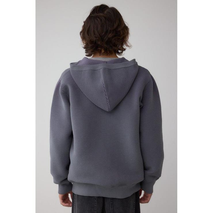 ミックスカラーリップル編みニットパーカー | AZUL BY MOUSSY | 詳細画像35 