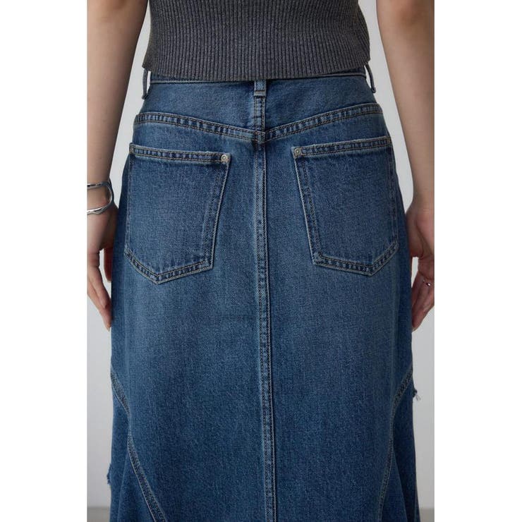 AZUL DENIM ダメージマーメイドスカート | AZUL BY MOUSSY | 詳細画像23 