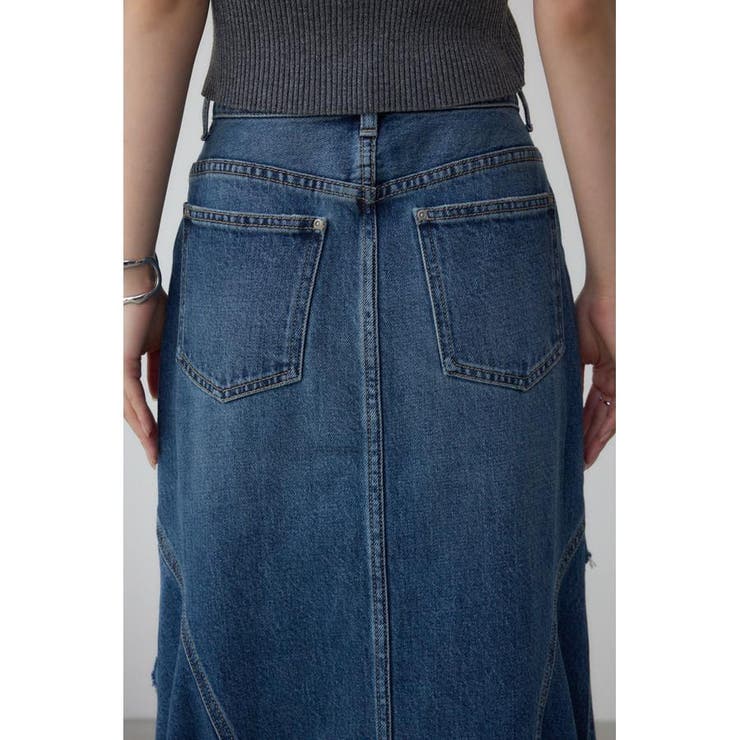 AZUL DENIM ダメージマーメイドスカート | AZUL BY MOUSSY | 詳細画像23 