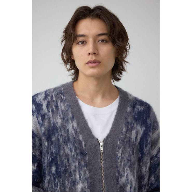 起毛総柄カーディガン | AZUL BY MOUSSY | 詳細画像29 