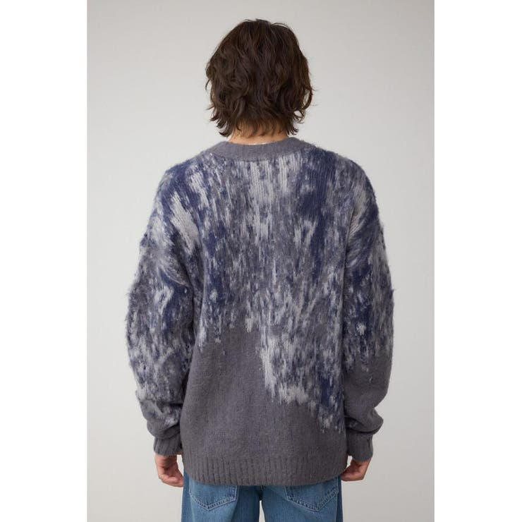 起毛総柄カーディガン | AZUL BY MOUSSY | 詳細画像34 