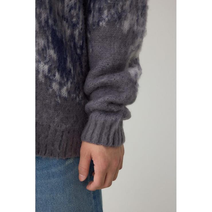 起毛総柄カーディガン | AZUL BY MOUSSY | 詳細画像37 