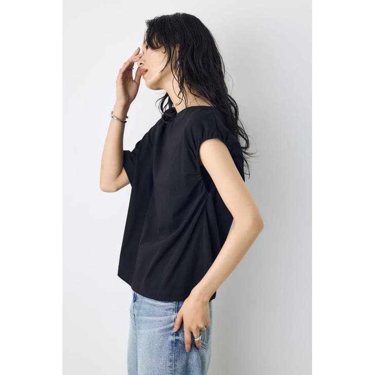 アシンメトリードレープトップス | AZUL BY MOUSSY | 詳細画像11 