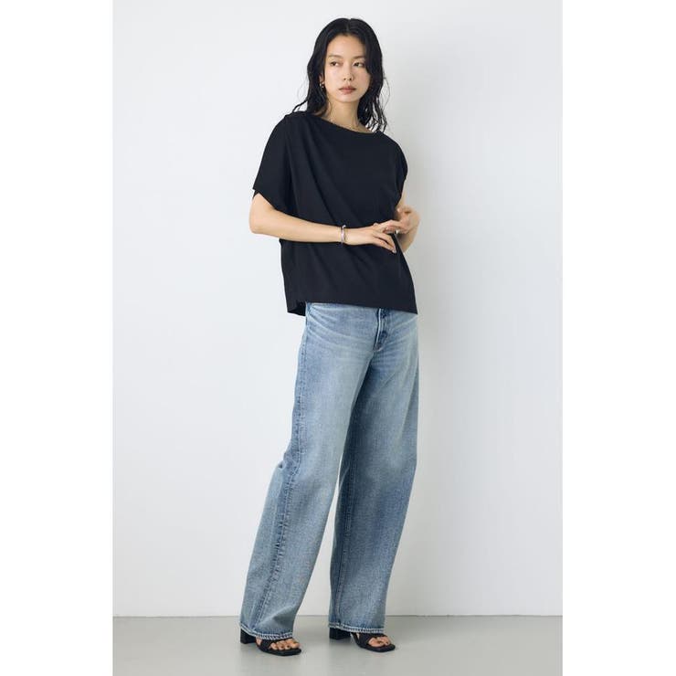 アシンメトリードレープトップス | AZUL BY MOUSSY | 詳細画像14 