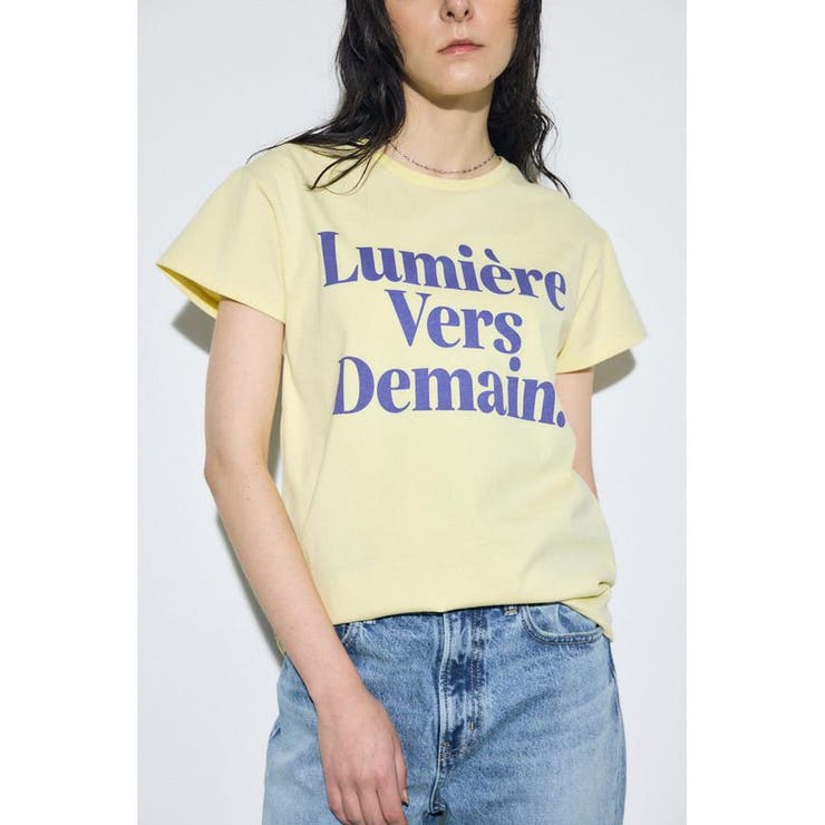 メッセージロゴ半袖Tシャツ | AZUL BY MOUSSY | 詳細画像24 
