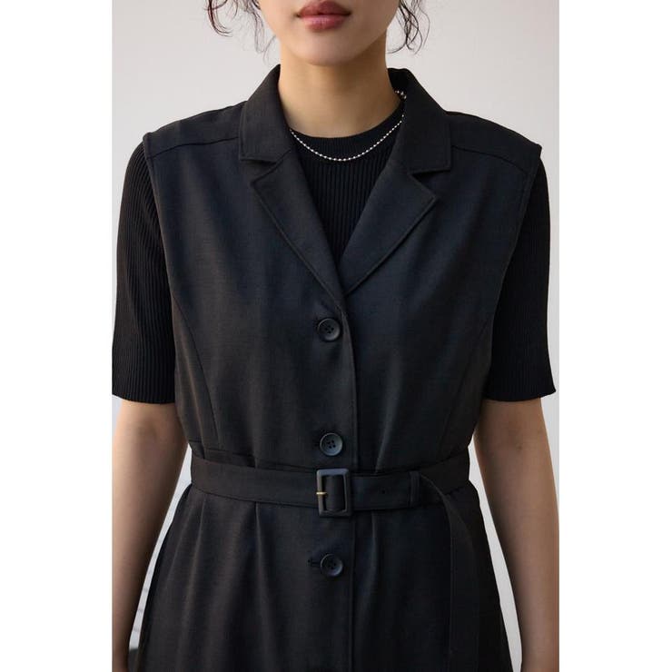 オープンカラージレワンピース | AZUL BY MOUSSY | 詳細画像21 