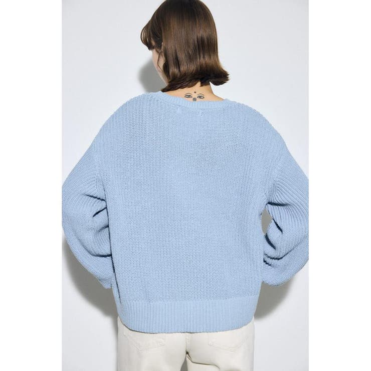 畔編みリラックスニットトップス | AZUL BY MOUSSY | 詳細画像17 