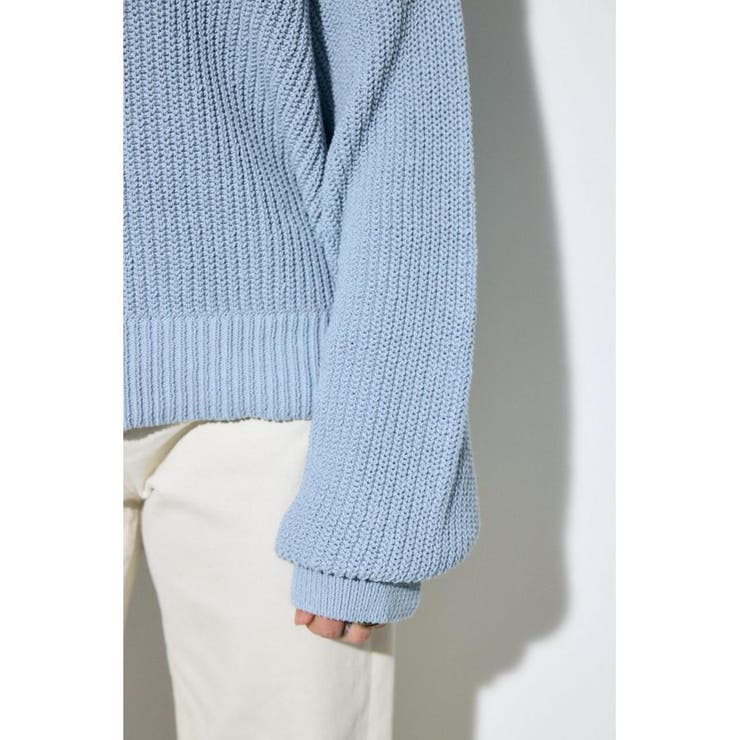 畔編みリラックスニットトップス | AZUL BY MOUSSY | 詳細画像23 