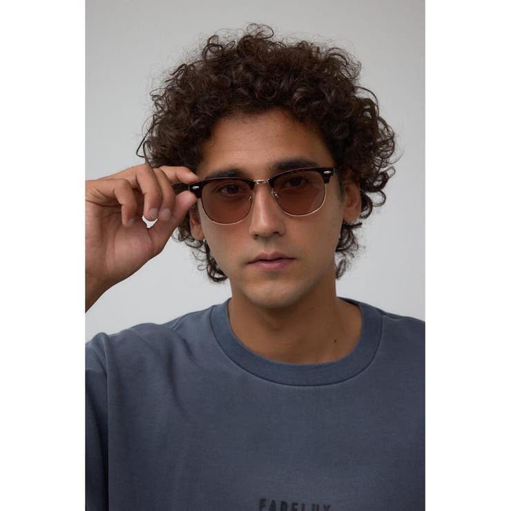 柄BRN5 | ハーフスリムフレームアイウェア | AZUL BY MOUSSY