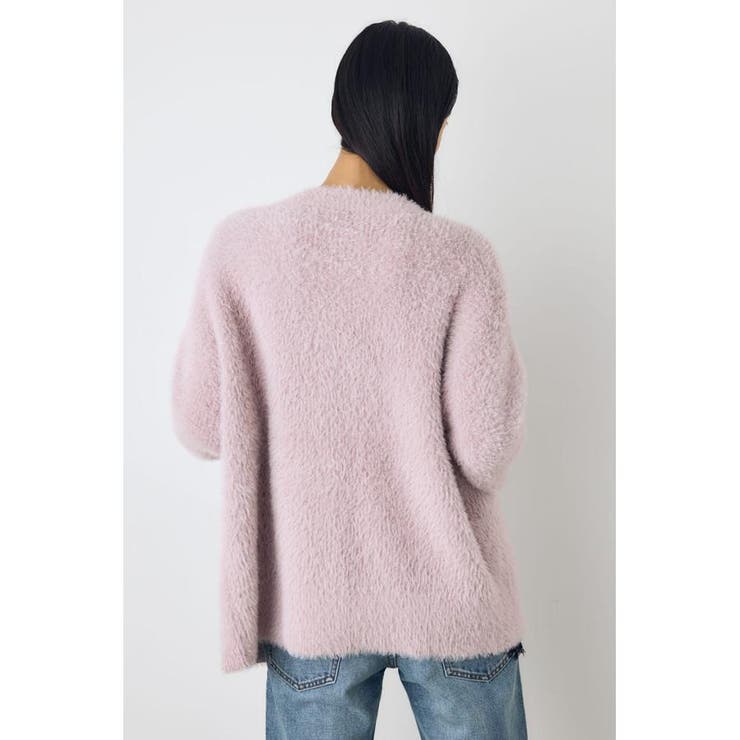 モヘヤライクニットカーディガン | AZUL BY MOUSSY | 詳細画像18 