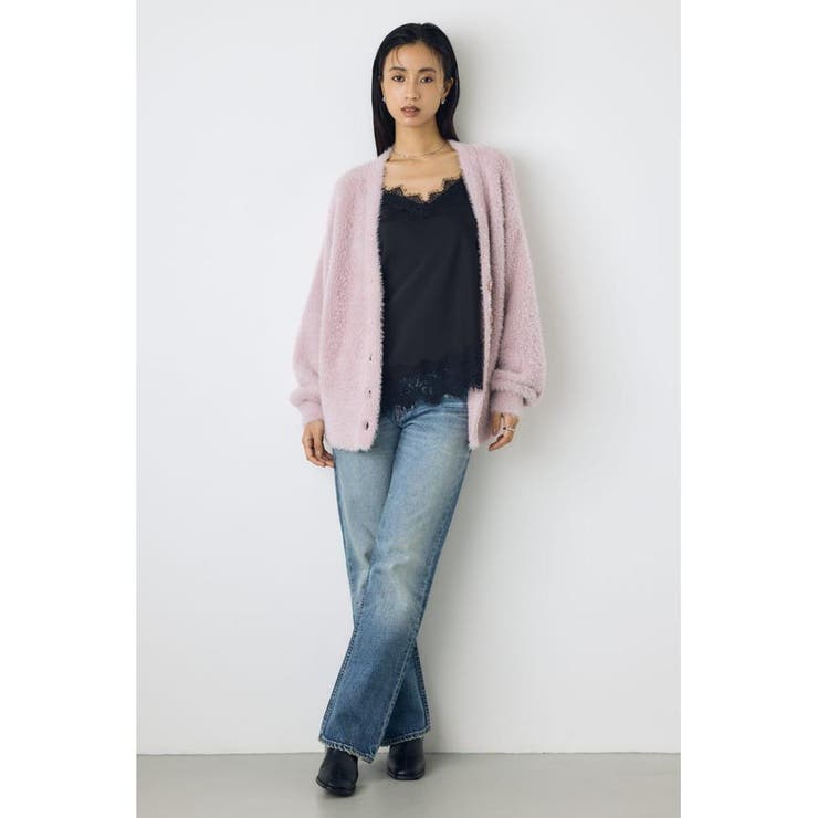 モヘヤライクニットカーディガン | AZUL BY MOUSSY | 詳細画像19 