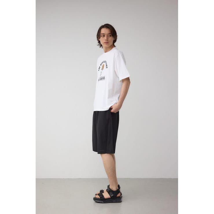 C/Tシリコンネームサイド切り替えショートパンツ[品番：AZLW0023516