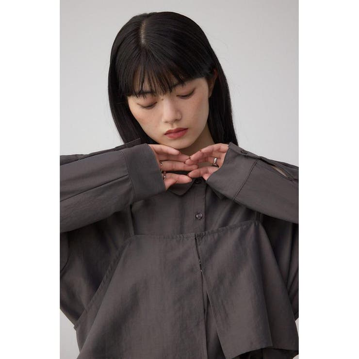 ビスチェレイヤードシャツ | AZUL BY MOUSSY | 詳細画像14 