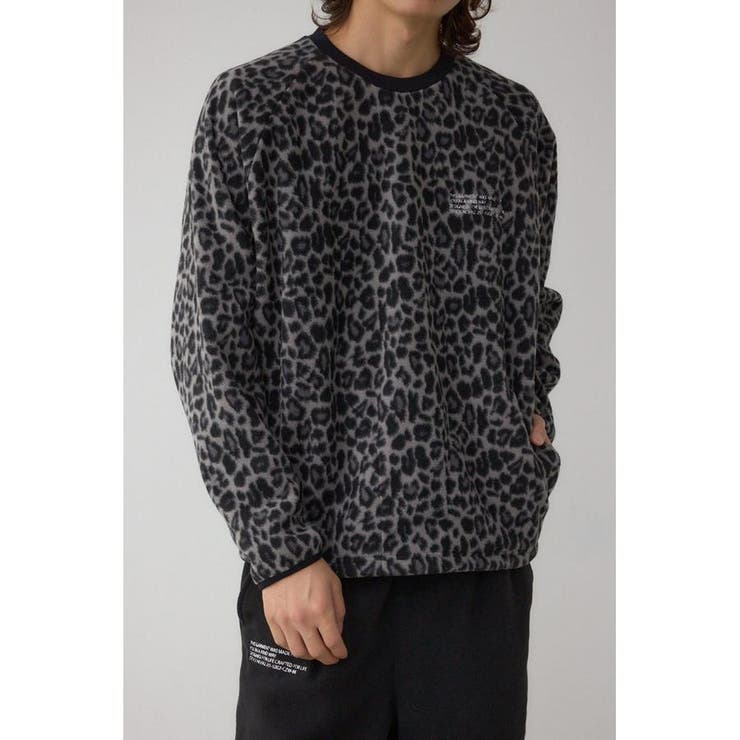 柄BLK5 | SHELTECH マイクロフリースクルー | AZUL BY MOUSSY