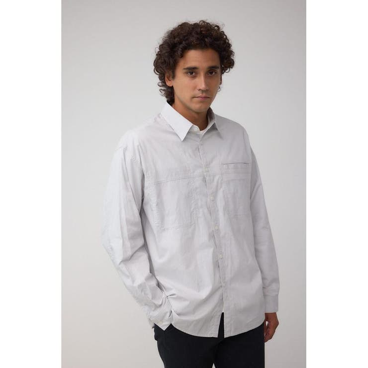 配色ステッチ長袖シャツ | AZUL BY MOUSSY | 詳細画像27 