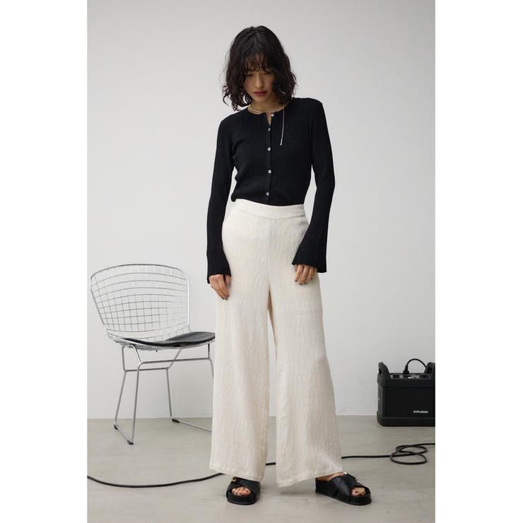 プリーツリラックスワイドパンツ | AZUL BY MOUSSY | 詳細画像3 