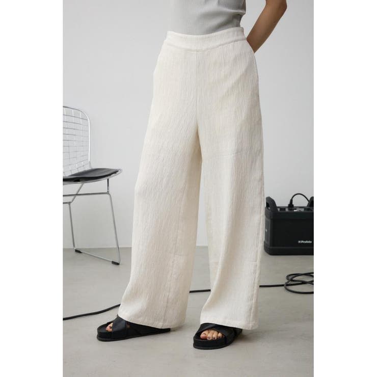 IVOY3 | プリーツリラックスワイドパンツ | AZUL BY MOUSSY