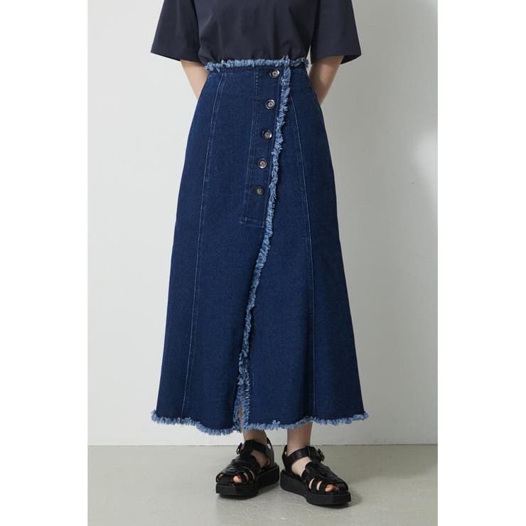 Ameri VINTAGE - AMERI SHIRT DOCKING HOOK KNIT SKIRTの通販 by A's