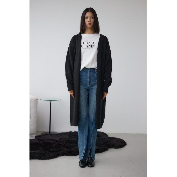 ニットロングカーディガン | AZUL BY MOUSSY | 詳細画像5 