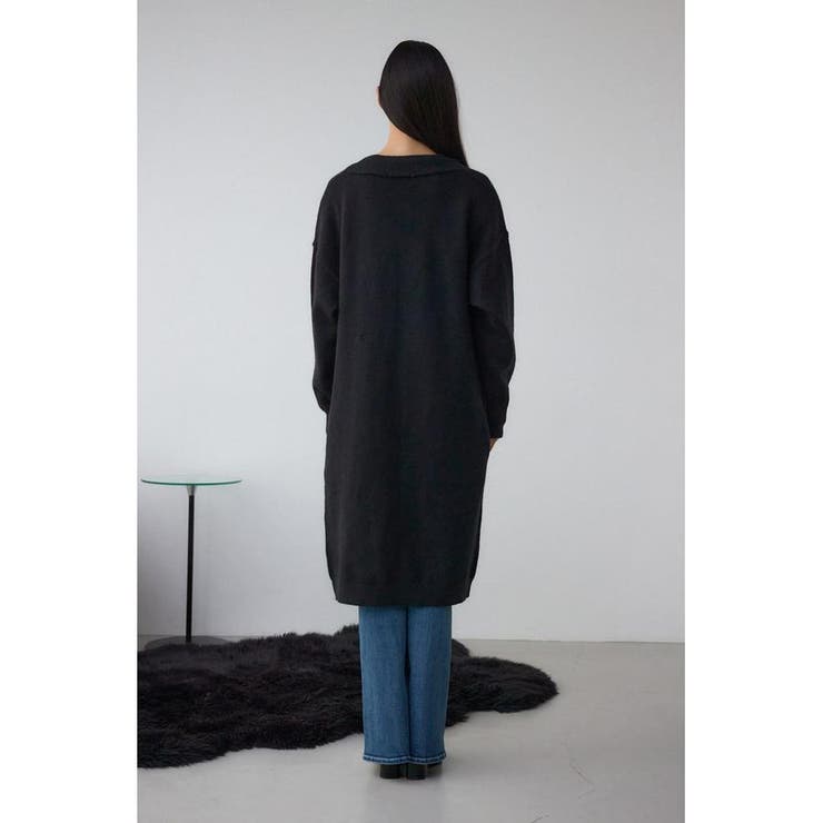 ニットロングカーディガン | AZUL BY MOUSSY | 詳細画像7 
