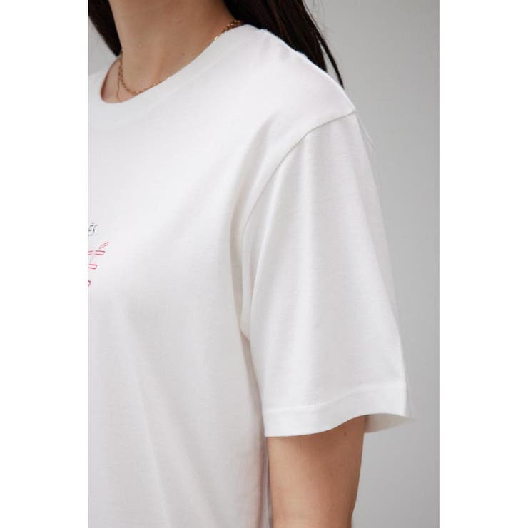 ソフトタッチロゴTシャツ | AZUL BY MOUSSY | 詳細画像8 