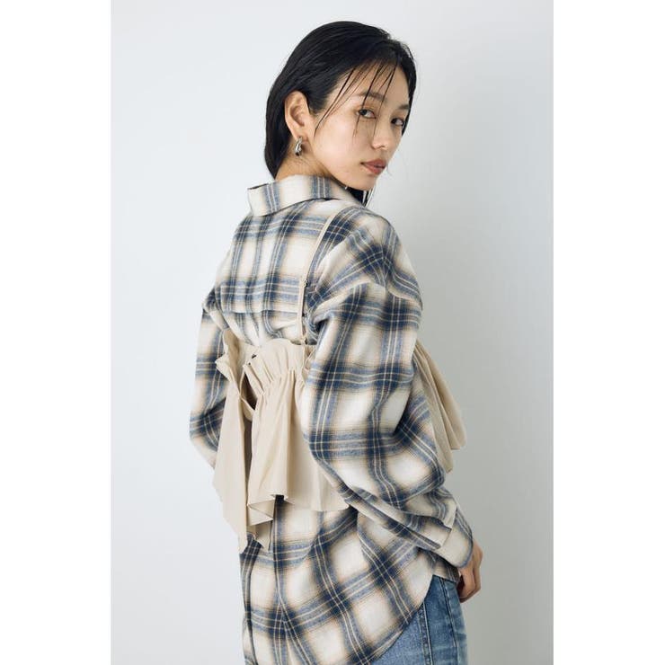ギャザーフリルキャミソールビスチェ | AZUL BY MOUSSY | 詳細画像22 