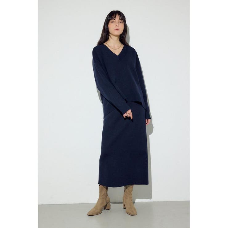 スウェットライクVネックニット | AZUL BY MOUSSY | 詳細画像20 
