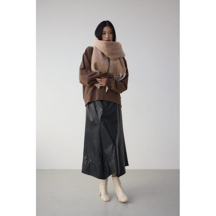 マルチデザインフラッフィーロングマフラー | AZUL BY MOUSSY | 詳細画像8 