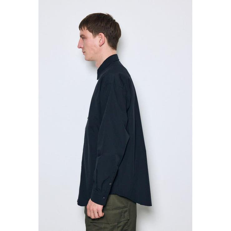ジップアップ長袖シャツ | AZUL BY MOUSSY | 詳細画像18 