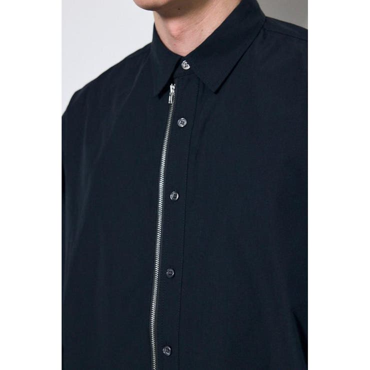 ジップアップ長袖シャツ | AZUL BY MOUSSY | 詳細画像20 