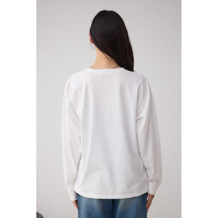 スタッズロゴロングスリーブTシャツ | AZUL BY MOUSSY | 詳細画像7 
