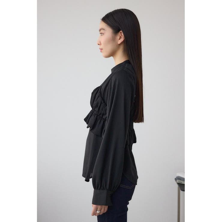 バルーンビスチェレイヤードセットブラウス | AZUL BY MOUSSY | 詳細画像20 