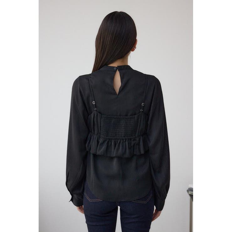 バルーンビスチェレイヤードセットブラウス | AZUL BY MOUSSY | 詳細画像21 