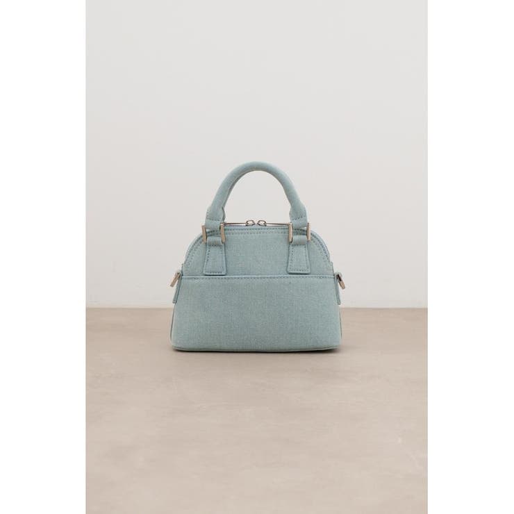 デニムミニダブルジッパーバッグ | AZUL BY MOUSSY | 詳細画像5 