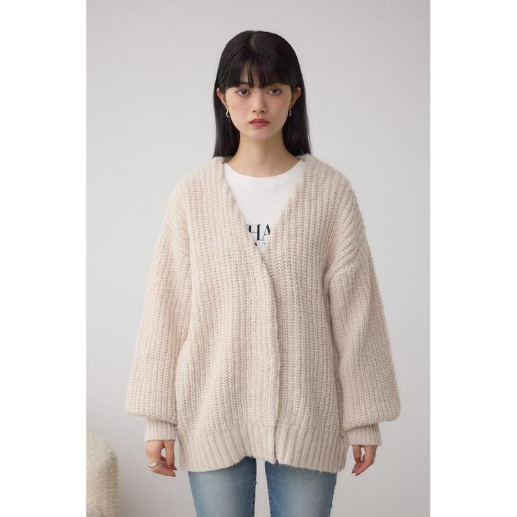スパンコールニットカーディガン | AZUL BY MOUSSY | 詳細画像25 